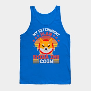 Shiba Inu Retirement Plan Tank Top